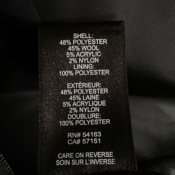 KENNETH COLE NEW YORK Rib Sleeve Leopard Coat M - Picture 10 of 11